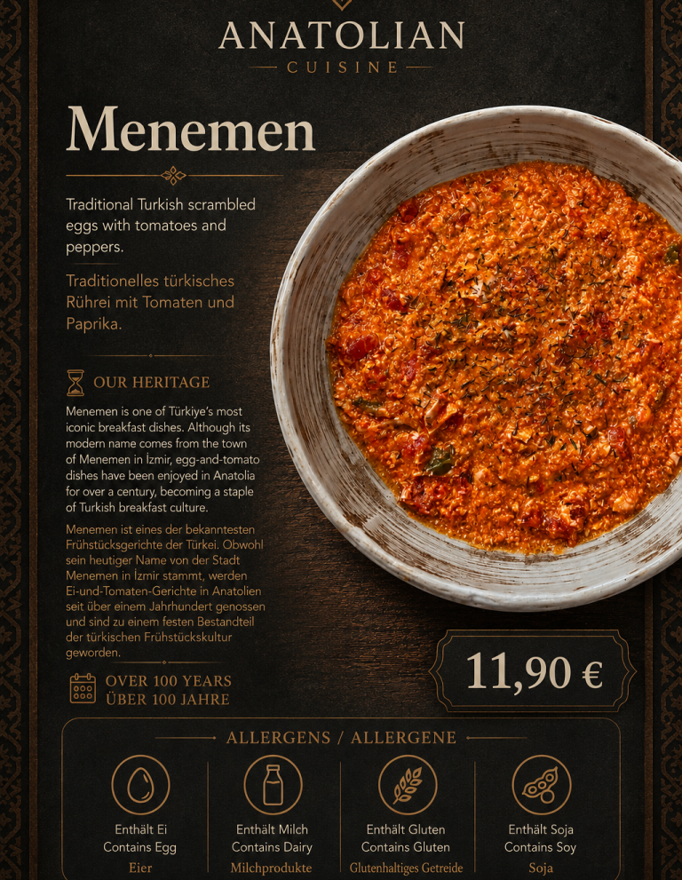 Traditionelles orientalisches Gericht